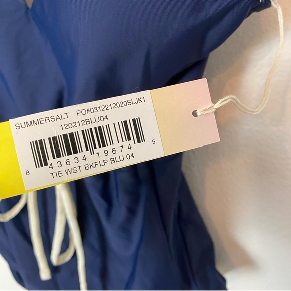 Summersalt The Tie-Waist Backflip One Piece Swimsuit - Picture 6 of 7